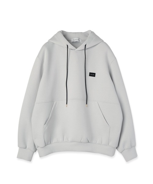 CULLNI（クルニ）の「CULLNI Embroidery Patch Hoodie（パーカー・メンズ・ライトグレー系/グリーン/ネイビー/ブラック・1/2/0）」の7枚目の写真
