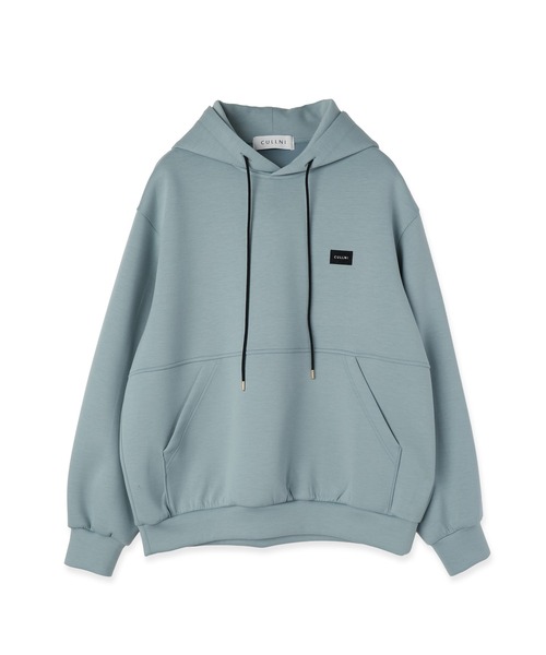 CULLNI（クルニ）の「CULLNI Embroidery Patch Hoodie（パーカー・メンズ・ライトグレー系/グリーン/ネイビー/ブラック・1/2/0）」の11枚目の写真