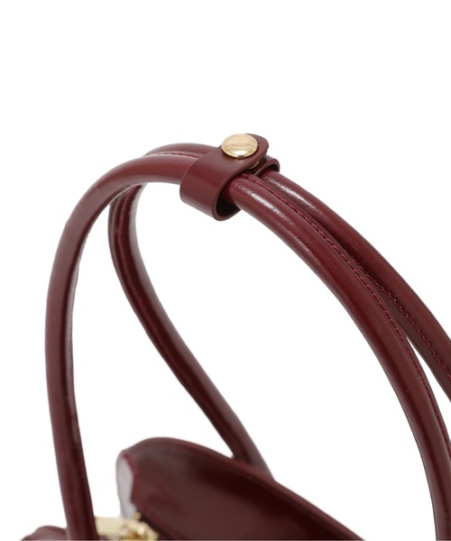 JILL by JILL STUART(ジルバイジルスチュアート)の「ラウンドボストンバッグ(ボストンバッグ・レディース・ピンク/レッド・FREE)」の14枚目の写真