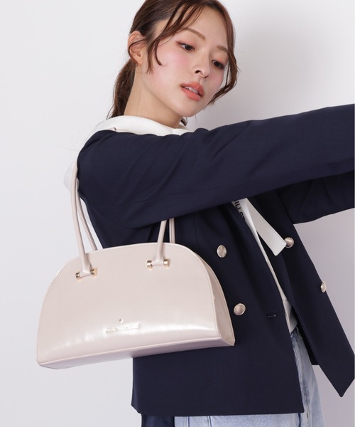 JILL by JILL STUART(ジルバイジルスチュアート)の「ラウンドボストンバッグ(ボストンバッグ・レディース・ピンク/レッド・FREE)」の9枚目の写真