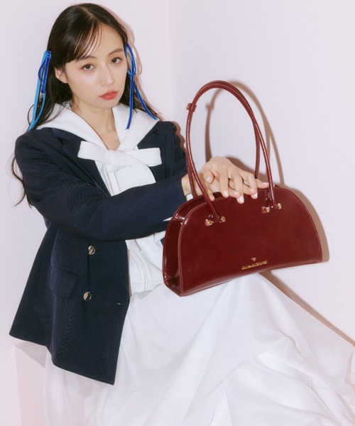 JILL by JILL STUART(ジルバイジルスチュアート)の「ラウンドボストンバッグ(ボストンバッグ・レディース・ピンク/レッド・FREE)」の22枚目の写真