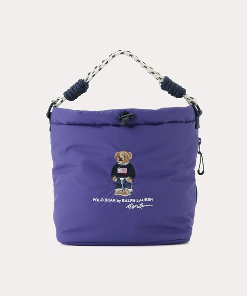 レア　ラルフローレン ポロベア　2way　バッグ　ｗ3025-0805-⑧-③ 2WAY ショルダーバッグ ポロベア刺繍（ショルダーバッグ）｜POLO RALPH