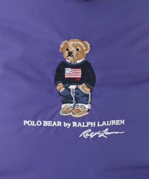 POLO RALPH LAUREN（ポロ ラルフ ローレン）の「2WAY ショルダーバッグ ポロベア刺繍（ショルダーバッグ・レディース・ブラック/ネイビー/パープル/ベージュ・FREE）」の11枚目の写真