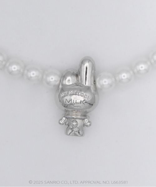 MILK(ミルク)の「マイメロディ パールネックレス(ネックレス・レディース・A・FREE)」の5枚目の写真
