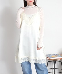 cepo | サテンレースワンピース(ワンピース)