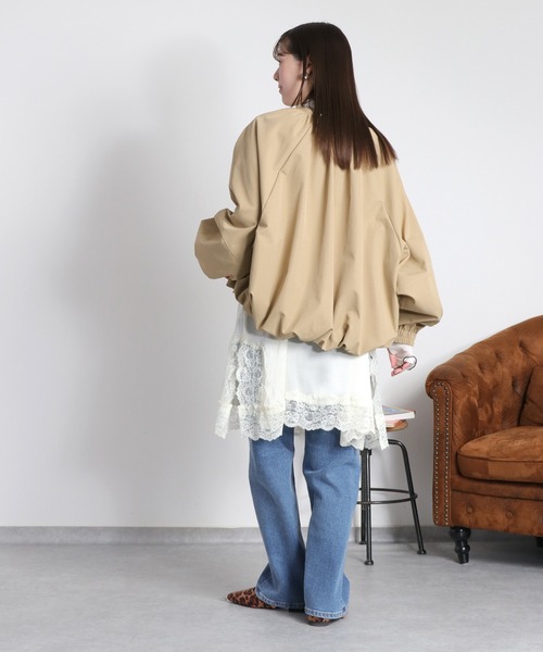 cepo（セポ）の「サテンレースワンピース（ワンピース・レディース・ブラック/オフホワイト・M）」の17枚目の写真