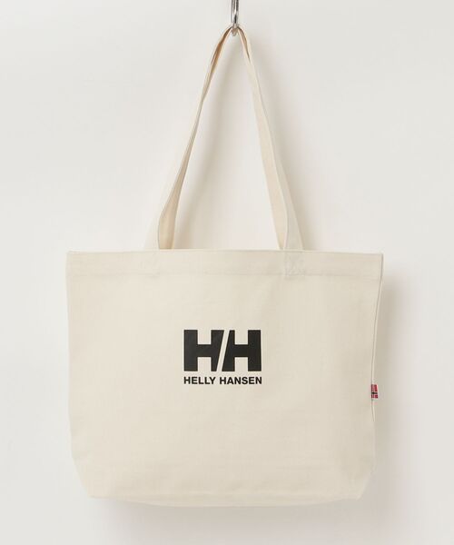 HELLY HANSEN（ヘリーハンセン）の「【HELLY HANSEN】Organic Cotton Tote M（トートバッグ・メンズ・ブルー/グレー/ブラック/ピンク/ネイビー・ONE SIZE）」の2枚目の写真