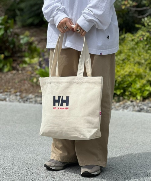 HELLY HANSEN（ヘリーハンセン）の「【HELLY HANSEN】Organic Cotton Tote M（トートバッグ・メンズ・ブルー/グレー/ブラック/ピンク/ネイビー・ONE SIZE）」の21枚目の写真