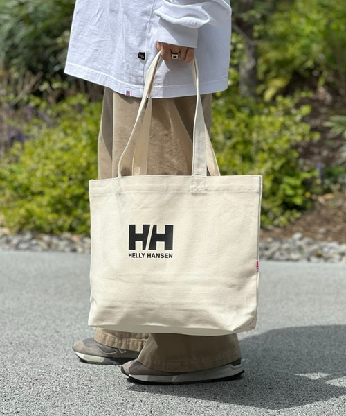 HELLY HANSEN（ヘリーハンセン）の「【HELLY HANSEN】Organic Cotton Tote M（トートバッグ・メンズ・ブルー/グレー/ブラック/ピンク/ネイビー・ONE SIZE）」の22枚目の写真
