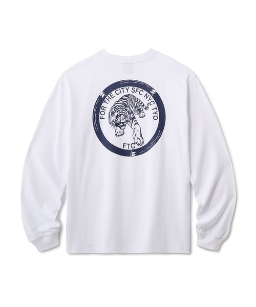 FTC（エフティーシー）の「INTERNATIONAL L/S TEE（Tシャツ/カットソー・メンズ・イエロー系その他/ブラック/ホワイト・LARGE/X-LARGE/MEDIUM/SMALL）」の4枚目の写真