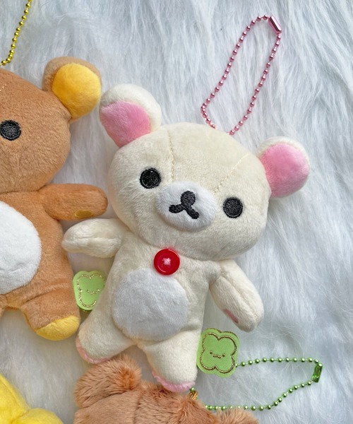 SPINNS(スピンズ)の「【nini toys/ニニトイズ】≪リラックマ≫ずっといっしょぬいぐるみキーホルダー(キーホルダー・レディース・A/C/D/B・ONESIZE)」の1枚目の写真