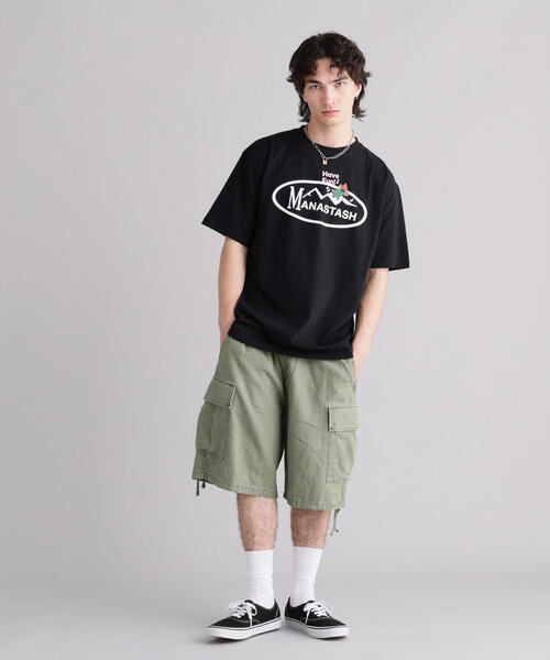 MANASTASH(マナスタッシュ)の「MANASTASH/マナスタッシュ/ODJ TEE HAVE FUN!(Tシャツ/カットソー・メンズ・ブラック/ホワイト・L/S/M/XL)」の11枚目の写真