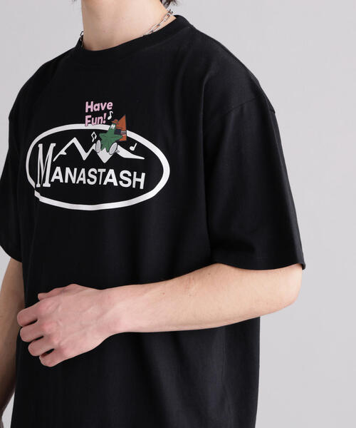 MANASTASH(マナスタッシュ)の「MANASTASH/マナスタッシュ/ODJ TEE HAVE FUN!(Tシャツ/カットソー・メンズ・ブラック/ホワイト・L/S/M/XL)」の15枚目の写真