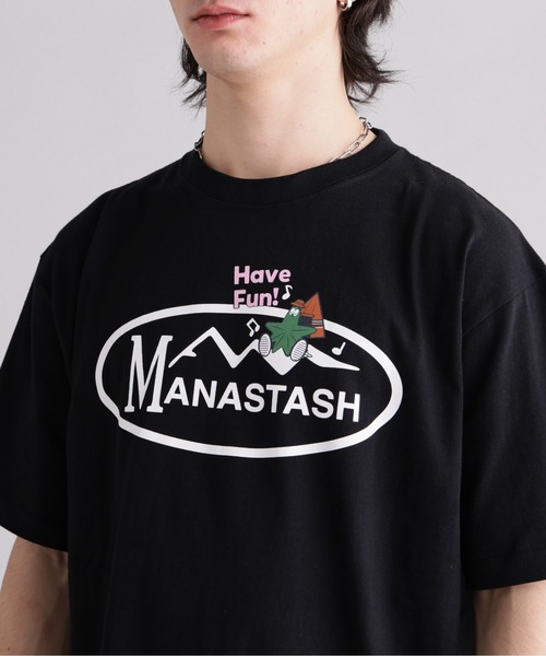 MANASTASH(マナスタッシュ)の「MANASTASH/マナスタッシュ/ODJ TEE HAVE FUN!(Tシャツ/カットソー・メンズ・ブラック/ホワイト・L/S/M/XL)」の7枚目の写真