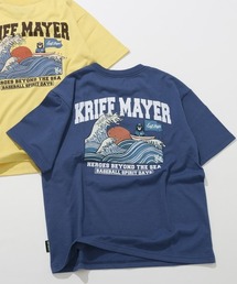 KRIFF MAYER Kid's Collection（クリフメイヤーキッズコレクション）の「【抗ピリング・接触冷感・吸汗速乾】冷感ベースボールT(HERO)（Tシャツ/カットソー）」