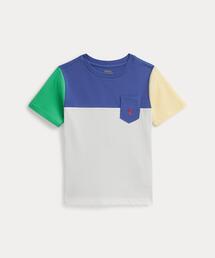 POLO RALPH LAUREN CHILDRENSWEAR（ポロ ラルフ ローレン チルドレンズウェア）の「カラーブロック コットン ジャージー Tシャツ（Tシャツ/カットソー）」