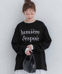 coca（coca） | コットンビッグシルエットロゴTシャツ(Tシャツ/カットソー)