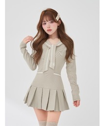 Tweed like ribbon skirt（スカート）｜Rose Muse（ロゼミューズ）の