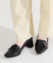 ORiental TRaffic | サイド ベルト ヒール ローファー /61110(パンプス)