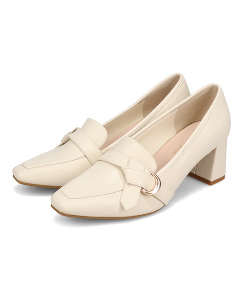 ORiental TRaffic（オリエンタルトラフィック）の「サイド ベルト ヒール ローファー /61110（パンプス・レディース・ブラック/ブラウン/ベージュ・35/36/37/38/39/40）」の16枚目の写真