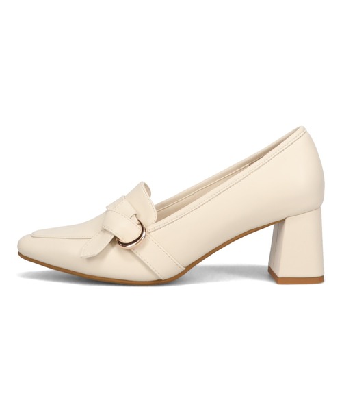 ORiental TRaffic（オリエンタルトラフィック）の「サイド ベルト ヒール ローファー /61110（パンプス・レディース・ブラック/ブラウン/ベージュ・35/36/37/38/39/40）」の15枚目の写真