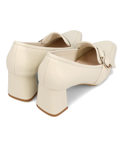 ORiental TRaffic（オリエンタルトラフィック）の「サイド ベルト ヒール ローファー /61110（パンプス・レディース・ブラック/ブラウン/ベージュ・35/36/37/38/39/40）」の6枚目の写真