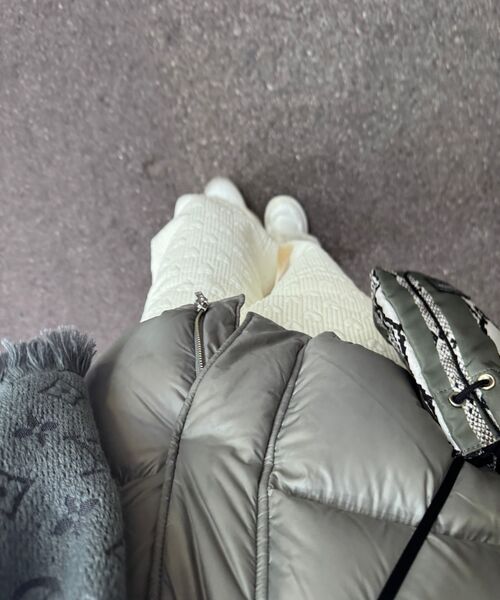 DIAGONAL(ダイアゴナル)の「HEART STITCHED PADDING PANTS (cream)(その他パンツ・レディース・その他・FREE)」の4枚目の写真