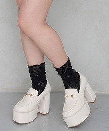 DEMETER（デメテル）の「厚底 プラットフォーム ビット付き ローファーパンプス（ローファー）」