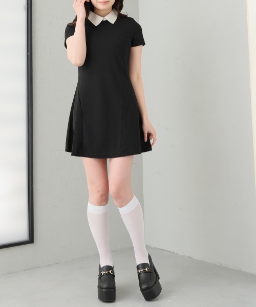 DEMETER（デメテル）の「厚底 プラットフォーム ビット付き ローファーパンプス（ローファー・レディース・ブラック/オフホワイト・S/M/L/LL）」の11枚目の写真
