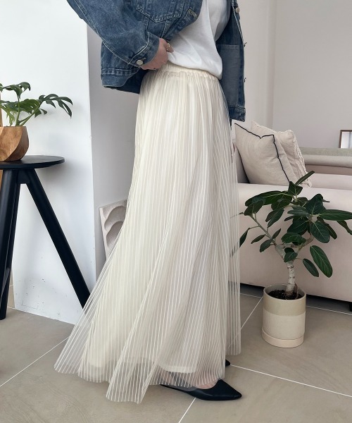 Rejoule(リジュール)の「シアースカーチョ ワイドストライプパンツ(その他パンツ・レディース・ブラック/アイボリー・M/S)」の4枚目の写真