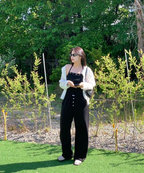 HAVISM(ヘビズム)の「ウエストコントラスト 2WAY スウェットパンツ(ブラック)(スウェットパンツ・レディース・その他・ONE SIZE)」の9枚目の写真