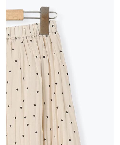 Samansa Mos2（サマンサ モスモス）の「柄アソートワッシャーティアードスカート（スカート・レディース・ブラック/オフホワイト/ベージュ・F）」の17枚目の写真