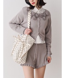 jouetie | ローズモチーフコンパクトニット【セットアップ対応】(ニット/セーター)