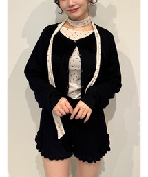 jouetie | ローズモチーフコンパクトニット【セットアップ対応】(ニット/セーター)