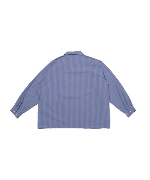 F/CE. （エフシーイー）の「F/CE. RECYCLE OPEN COLLAR SHIRT / エフシーイー リサイクル オープンカラー シャツ（シャツ/ブラウス・メンズ・ブルー系その他/ホワイト系その他/グリーン系その他/チェック・LARGE/MEDIUM/SMALL）」の5枚目の写真