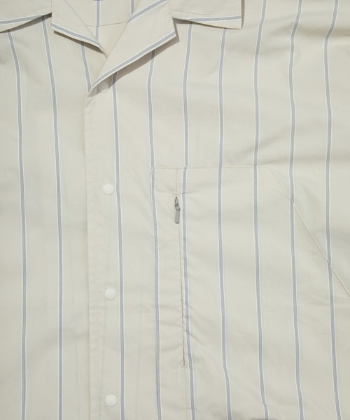 F/CE. （エフシーイー）の「F/CE. RECYCLE OPEN COLLAR SHIRT / エフシーイー リサイクル オープンカラー シャツ（シャツ/ブラウス・メンズ・ブルー系その他/ホワイト系その他/グリーン系その他/チェック・LARGE/MEDIUM/SMALL）」の10枚目の写真