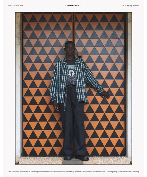 F/CE. （エフシーイー）の「F/CE. RECYCLE OPEN COLLAR SHIRT / エフシーイー リサイクル オープンカラー シャツ（シャツ/ブラウス・メンズ・ブルー系その他/ホワイト系その他/グリーン系その他/チェック・LARGE/MEDIUM/SMALL）」の14枚目の写真