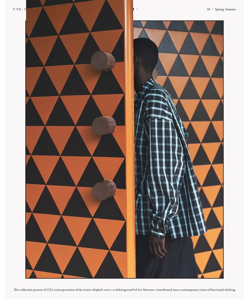 F/CE. （エフシーイー）の「F/CE. RECYCLE OPEN COLLAR SHIRT / エフシーイー リサイクル オープンカラー シャツ（シャツ/ブラウス・メンズ・ブルー系その他/ホワイト系その他/グリーン系その他/チェック・LARGE/MEDIUM/SMALL）」の15枚目の写真