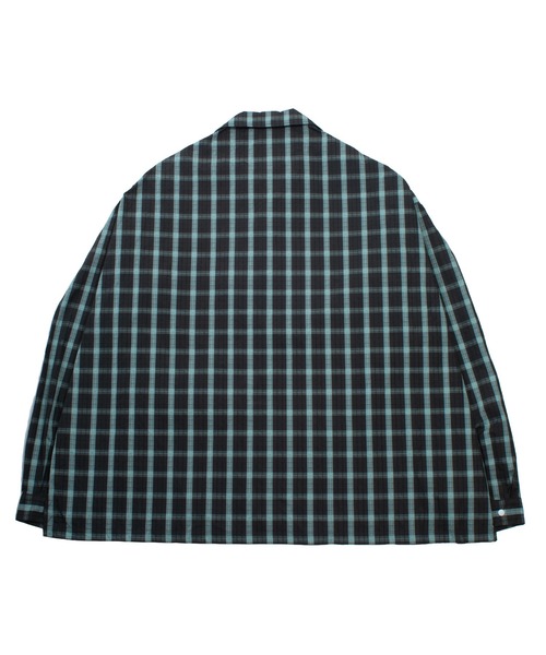 F/CE. (エフシーイー)の「F/CE. RECYCLE OPEN COLLAR SHIRT / エフシーイー リサイクル オープンカラー シャツ(シャツ/ブラウス・メンズ・ブルー系その他/ホワイト系その他/グリーン系その他/チェック・LARGE/MEDIUM/SMALL)」の12枚目の写真