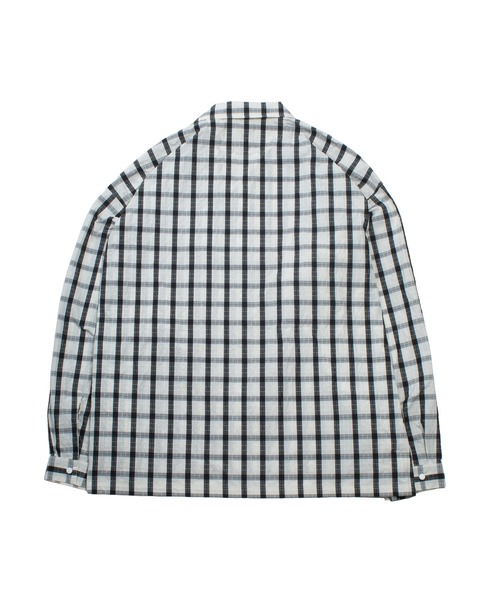 F/CE. (エフシーイー)の「F/CE. RECYCLE OPEN COLLAR SHIRT / エフシーイー リサイクル オープンカラー シャツ(シャツ/ブラウス・メンズ・ブルー系その他/ホワイト系その他/グリーン系その他/チェック・LARGE/MEDIUM/SMALL)」の15枚目の写真
