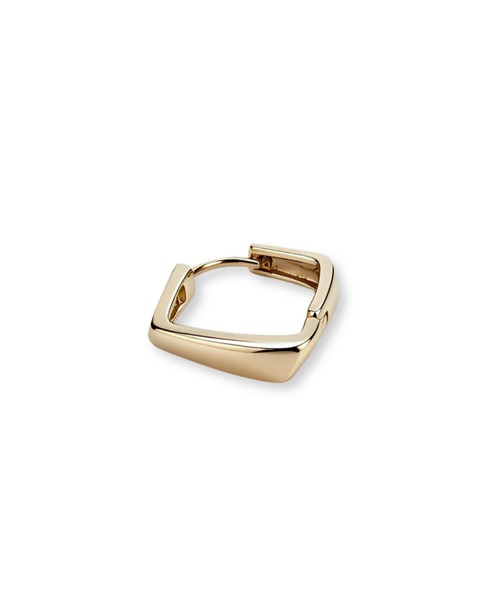 Lyvi（ライビィ）の「Sharp Frame Hoop Pierce / 金属アレルギー対応（ピアス（両耳用）・レディース・シルバー/ゴールド・FREE）」の9枚目の写真