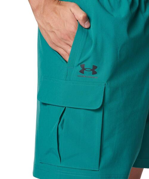 UNDER ARMOUR(アンダーアーマー)の「UAバイブウーブン カーゴショーツ(ライフスタイル/メンズ)(その他パンツ・メンズ・カーキ系・XL/L/M/S/2XL)」の4枚目の写真