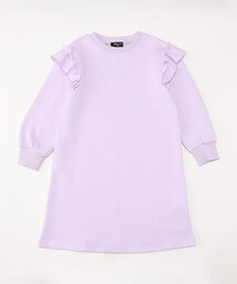 COMME CA ISM | 肩フリル 長袖ワンピース(ワンピース)