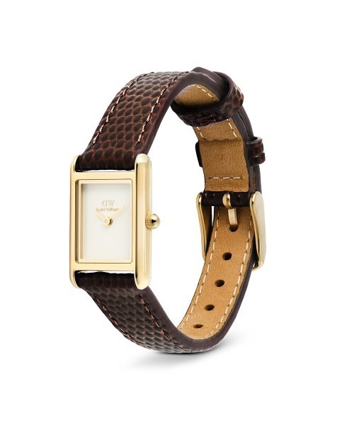 Daniel Wellington(ダニエルウェリントン)の「Bound Mini 本革 17x25,9MM レディース腕時計(アナログ腕時計・レディース・グリーン/ダークブラウン系/グリーン系その他/グリーン系その他2/ダークブラウン系1/ブラック/ブラック×シルバー/ライトブラウン・ONESIZE/ONE SIZE)」の16枚目の写真
