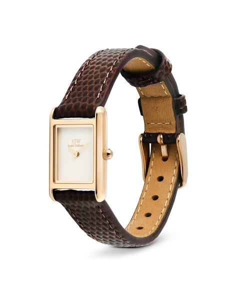 Daniel Wellington(ダニエルウェリントン)の「Bound Mini 本革 17x25,9MM レディース腕時計(アナログ腕時計・レディース・グリーン/ダークブラウン系/グリーン系その他/グリーン系その他2/ダークブラウン系1/ブラック/ブラック×シルバー/ライトブラウン・ONESIZE/ONE SIZE)」の18枚目の写真