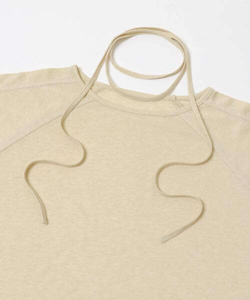 KBF（ケイビーエフ）の「ルーズシアートップス+ストラップ（Tシャツ/カットソー・レディース・ベージュ/オフホワイト/グレー系その他・ONE）」の20枚目の写真