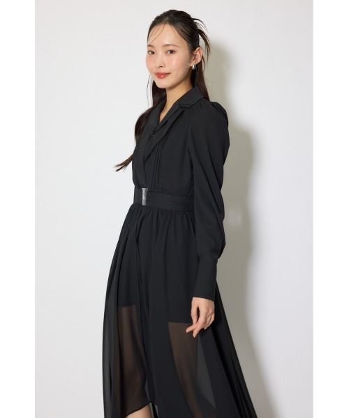セール】2WAYテーラーWカラーワンピース 春服（ワンピース）｜rienda