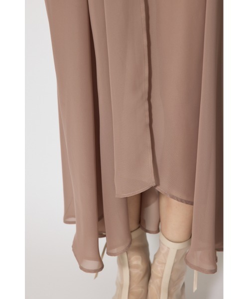 rienda（リエンダ）の「2WAYテーラーWカラーワンピース 春服（ワンピース・レディース・グレー/ブラック/ベージュ・SMALL/MEDIUM）」の18枚目の写真