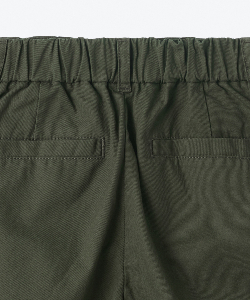 MUSINSA STANDARD KIDS（ムシンサスタンダードキッズ）の「ワンタックワイドバンディングチノパンツ[カーキ]（その他パンツ・レディース・その他・100/110/120/130/140/150/160）」の6枚目の写真