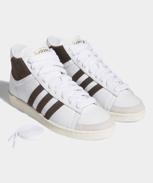 adidas（アディダス）の「ジャバー ハイカット / Jabbar Hi / アディダスオリジナルス adidas Originals（スニーカー・メンズ・ホワイト×グリーン/ホワイト・23.0cm/23.5cm/24.0cm/24.5cm/25.0cm/25.5cm/26.0cm/26.5cm/27.0cm/27.5cm/28.0cm/28.5cm/29.0cm）」の10枚目の写真